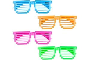 Assorted Super Z Outlet Plastic Color Square Shutter Shades