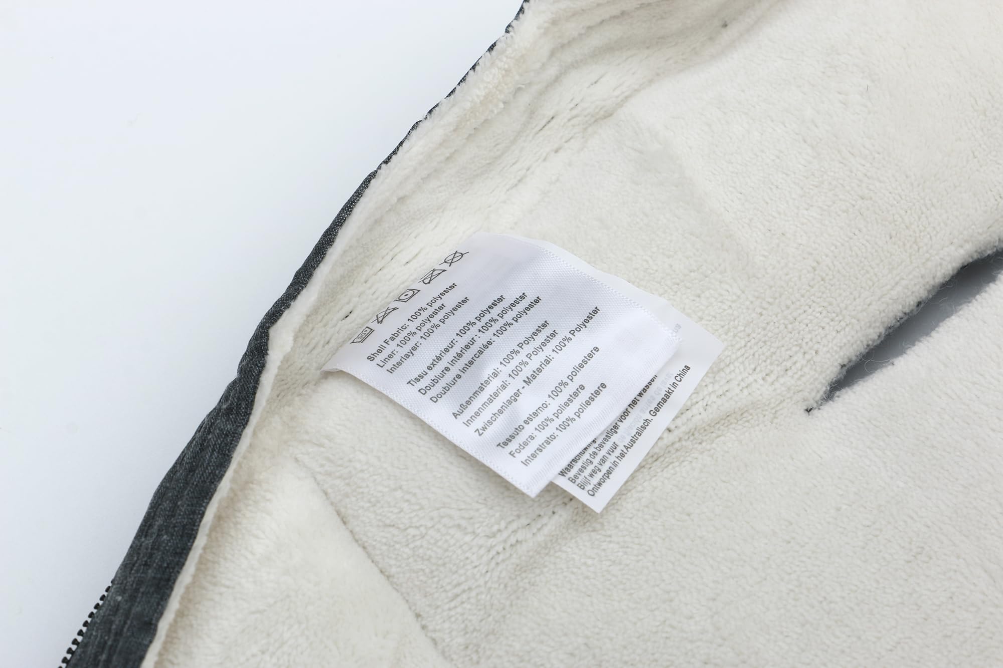 Coprigambe Invernale per Passeggino, Footmuff Universale per Seggiolino Auto, Staccabile, Lavabile in Lavatrice, Adatto a Passeggini e Carrozzine, Grigio Scuro