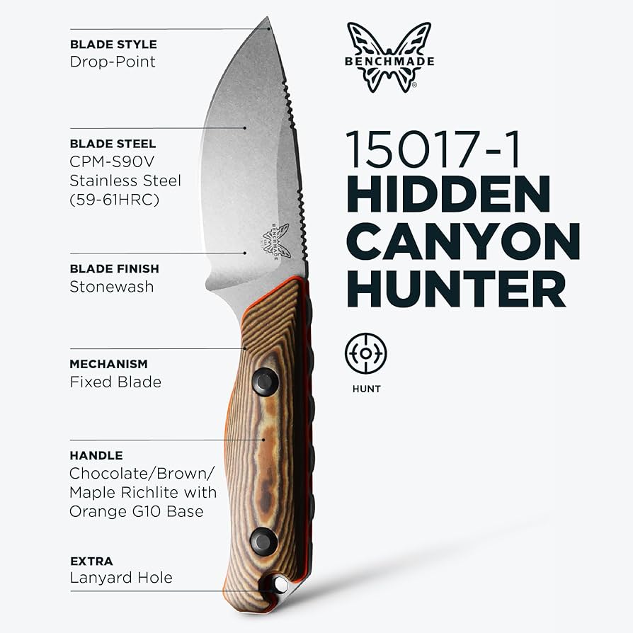 Benchmade - Hidden Canyon Hunter, FB, RICHLITE : Amazon.ca