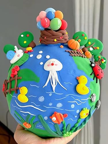 Miniatura 6 de TFARC FOAM Bolas de espuma para manualidades de 6 pulgadas, paquete de 6, bolas de poliestireno para manualidades, suministros escolares y