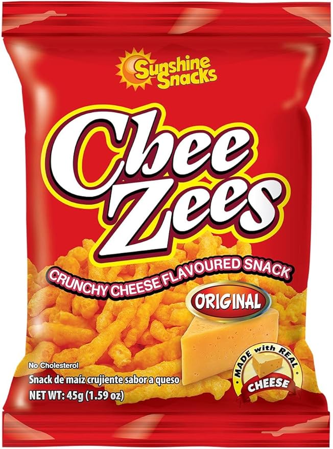 Sunshine Snacks Original Cheezees 45g (Pack of 12) Amazon.co.uk Grocery