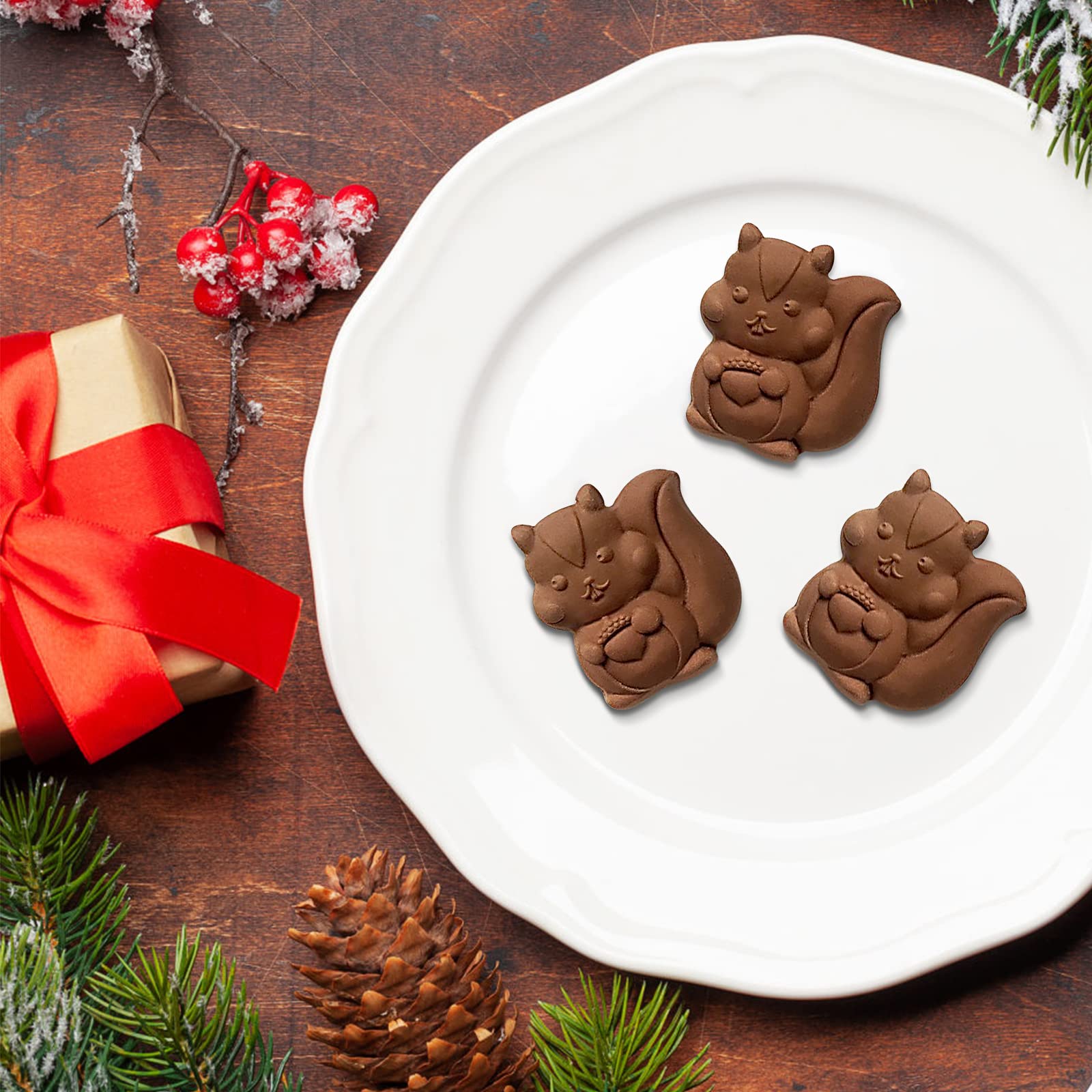 JoyMoreHome Moule à Biscuits En Bois Sculpté, Moule à Biscuits De Cuisine Moules Biscuits Pour Marzipan Pain D Pice