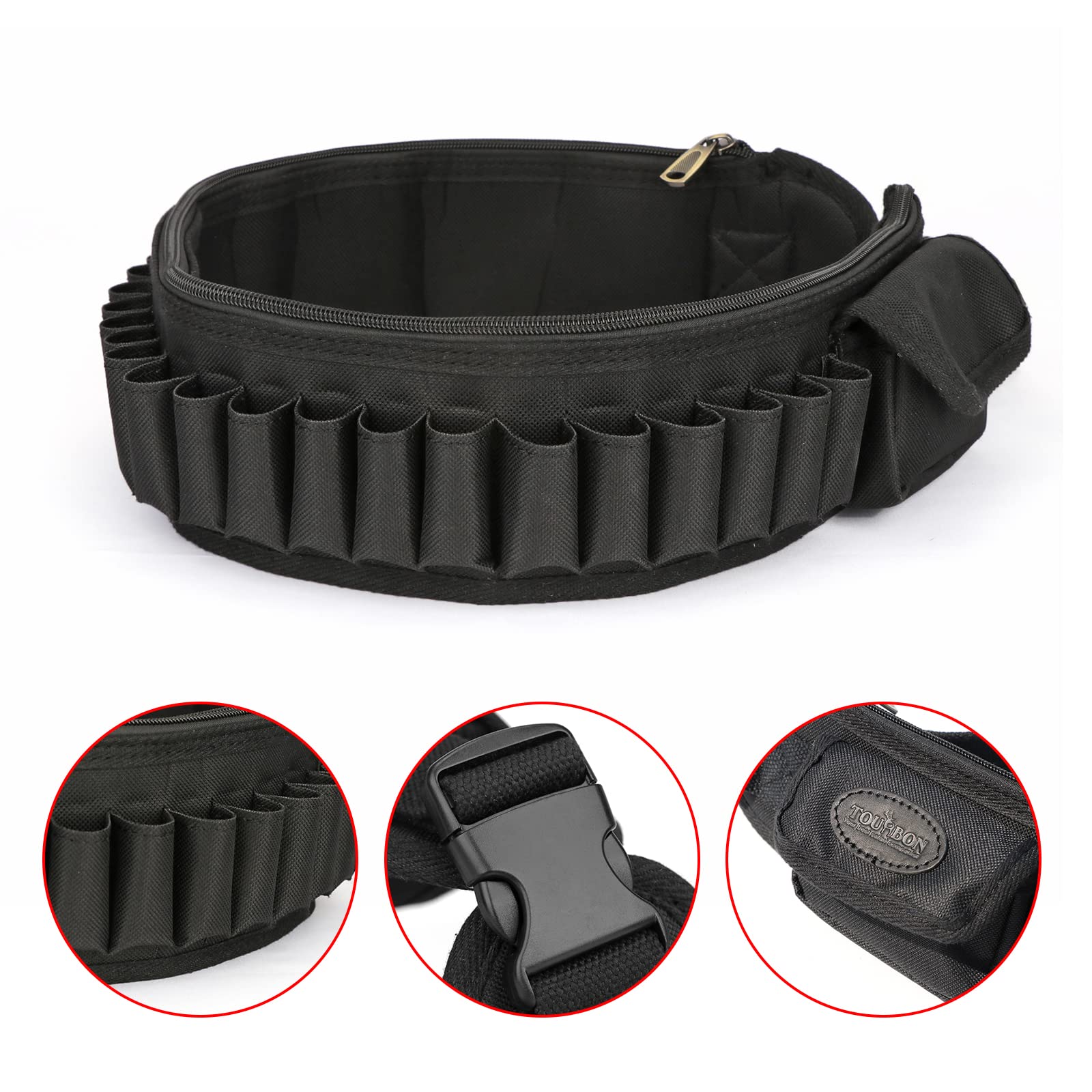 6-fach Schrotflinten Patronenhalter 12 Gauge - Nylonhalter Für Jagd & Militär