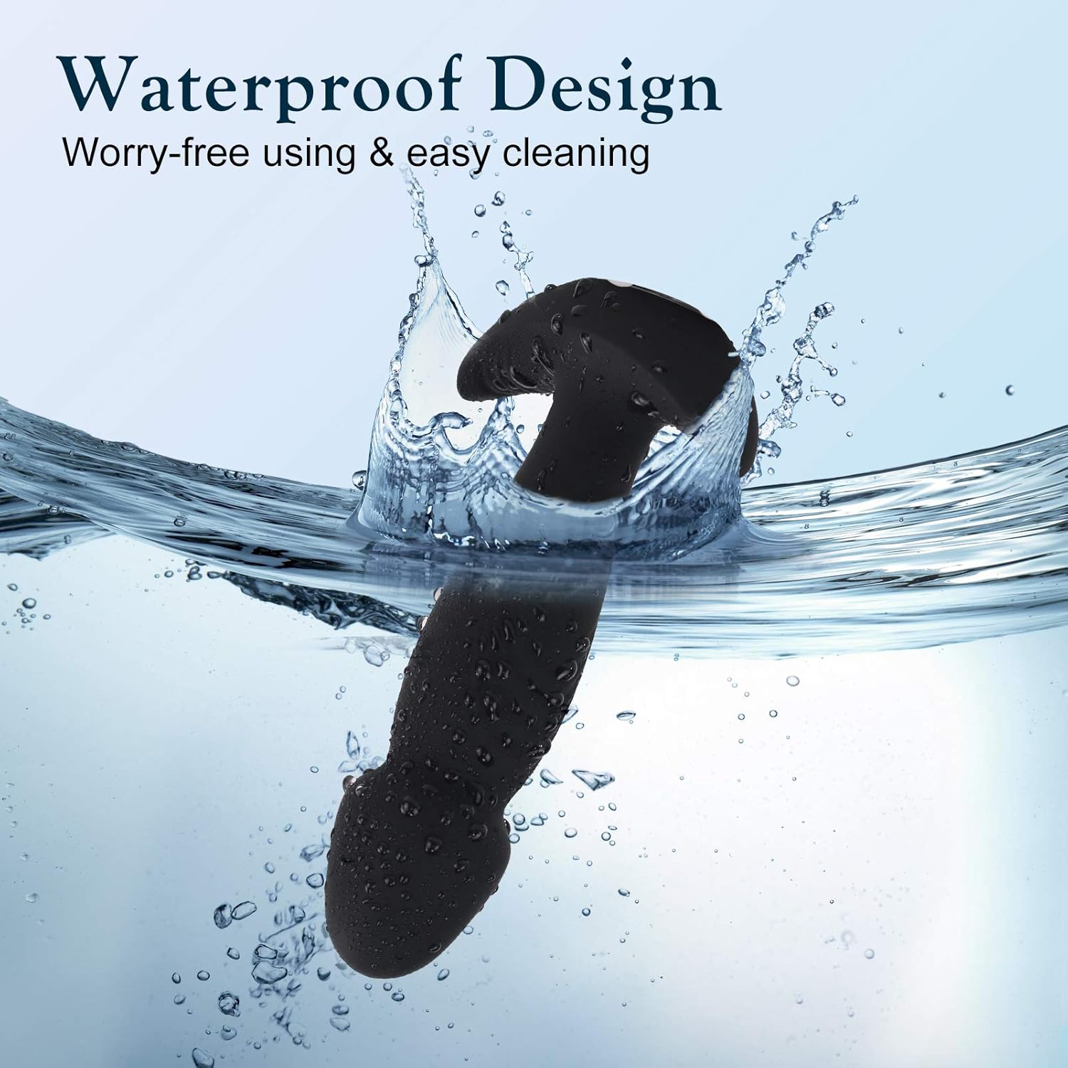 Adorime Vibrador anal para el punto G, masajeador de próstata