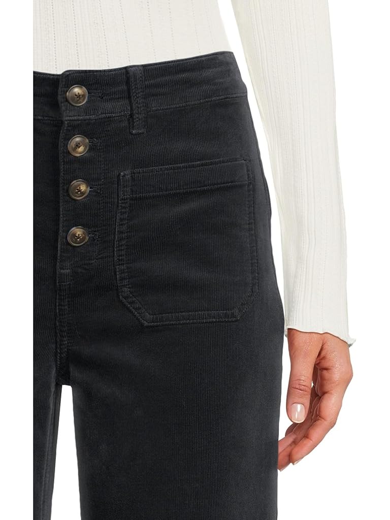Navy Faherty Stretch Terry Cord Patch Pocket Pants