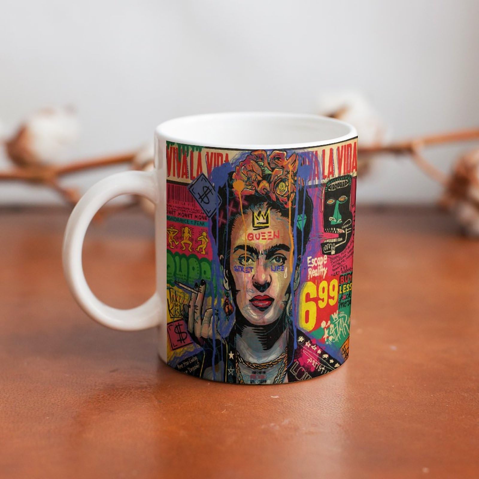 Amazon.co.jp: マグカップ コーヒーカップ 330ml フリーダカーロ