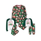 Family Matching&comma; Christmas and Holiday Pajama Sets&comma; Cotton