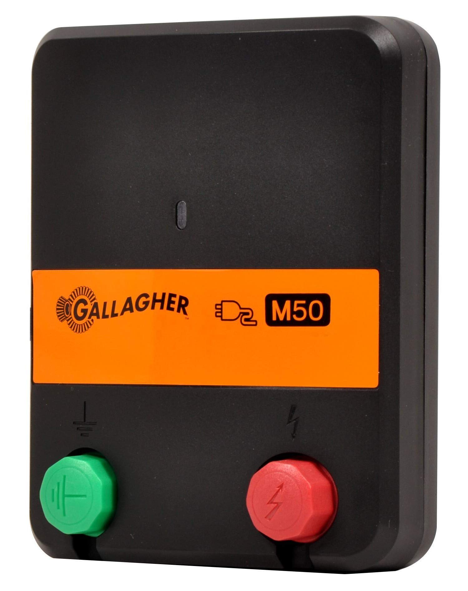 Gallagher Black/Orange M50 (Uk) Mains Electric Fence Energiser
