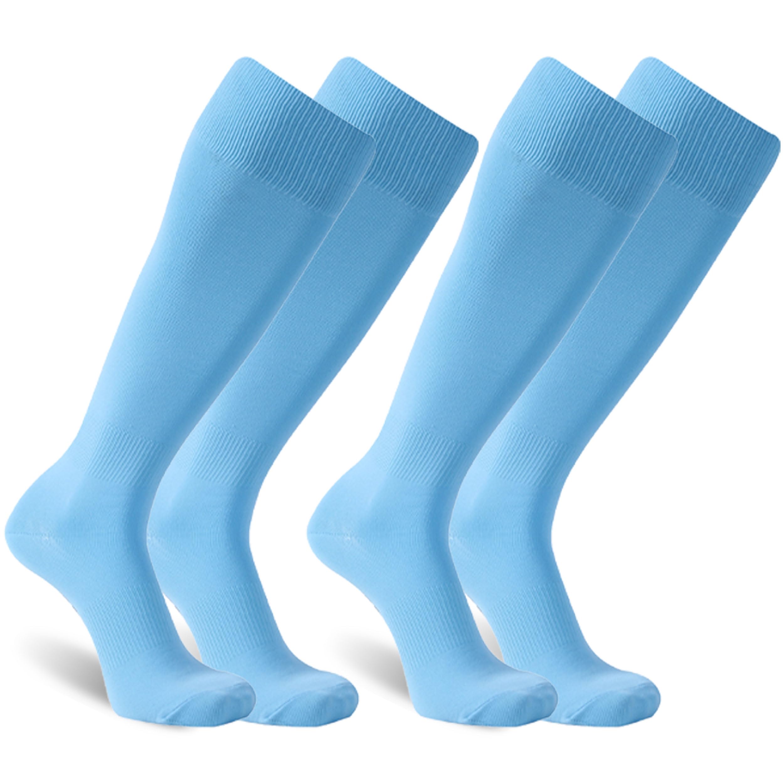 Dsource Unisex Soccer Socks, Knee High Solid Baseball Football Sports Team Socks