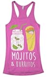 Threadrock Women's Mojitos & Burritos Racerback Tank Top