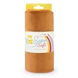 kullaloo Plush Fabric | Solid Ginger Minky Fabric for Sewing | Super Soft Cuddle Material | 39.5x29.5 | Plushies, Baby Blankets, Pillows, Dog Beds, Cat Beds, Beanies, Baby Accessories, Apparel & More