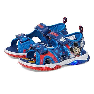 Josmo Mickey Mouse River Sandal (Little Kid) Boys Shoes Blue