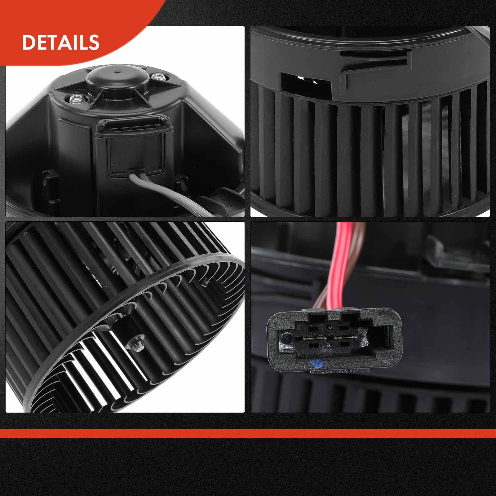 Frankberg Ventola del motore del ventilatore del riscaldatore compatibile con Giulietta 940_ 1.4L-2.0L Hatch 2010-2020 Giulietta 940_ 1.4L-2.0L Panel Van 2011-2020 Sostituire # 77365569