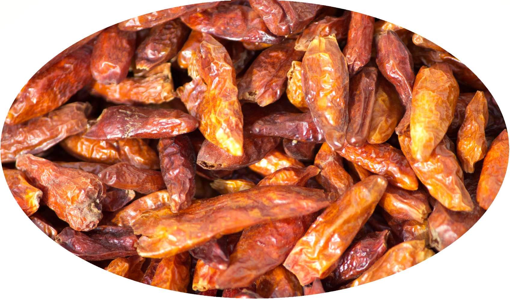 Piment langues d'oiseaux Eder Gewürze - Épice entière en sachet de 1kg