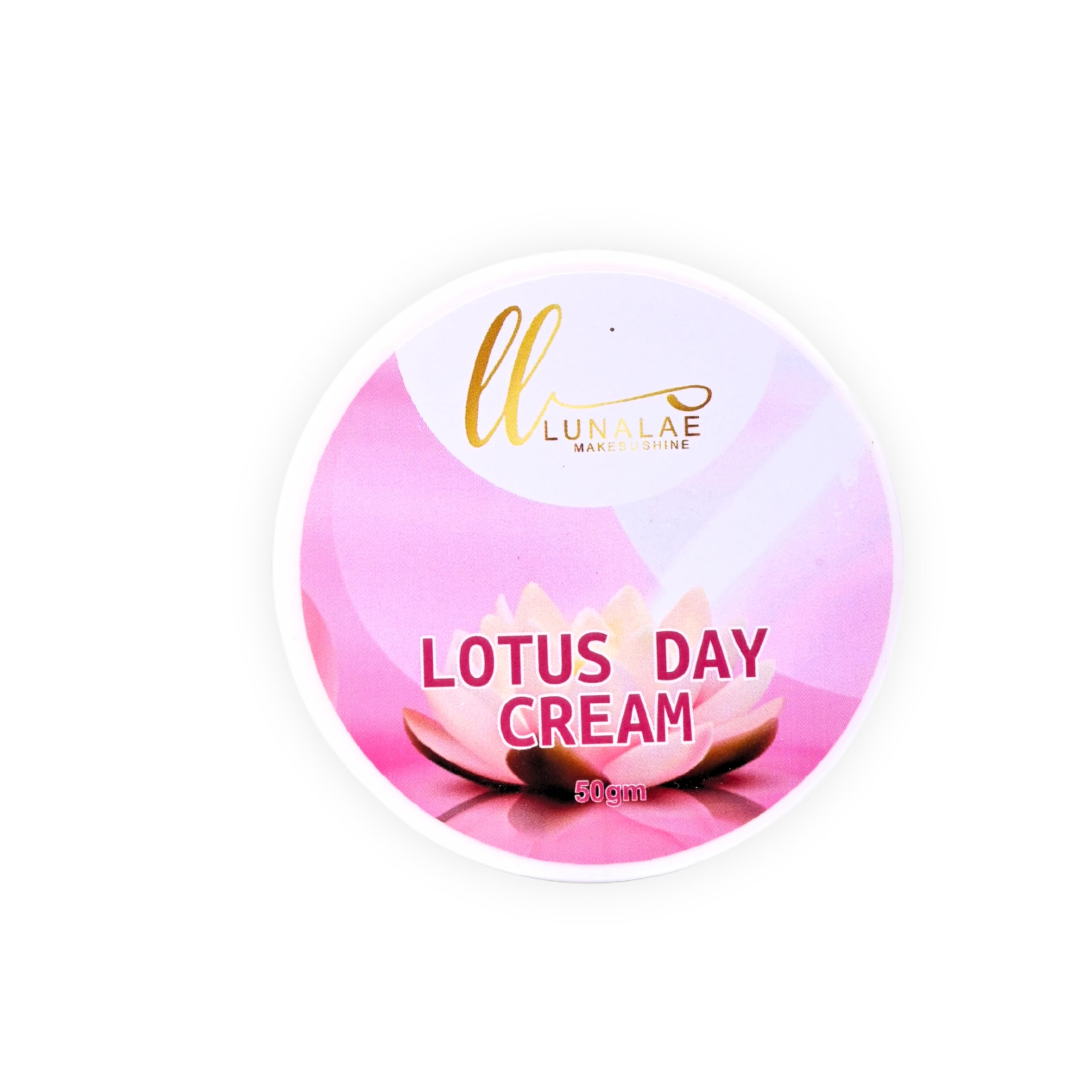 LUNA LAE Lotus Brightening Cream| Day Cream| Prevent Dry skin| Anti wrinkles | Removing dark spots and dark circles | UV protecting Natural 50g