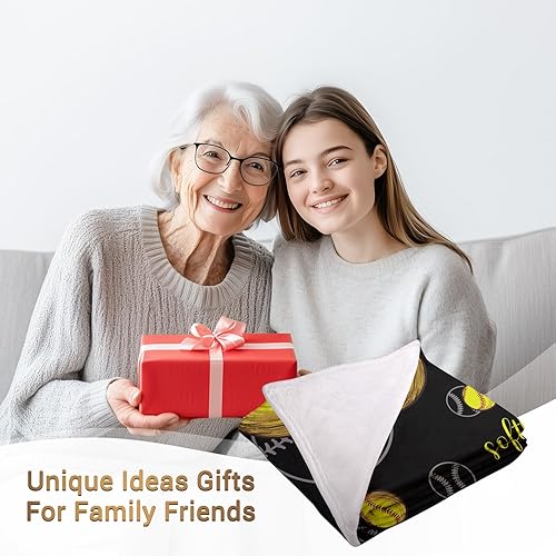 Miniatura 9 de Jekeno Manta de sherpa de perezoso suave para sofá, silla, cama, oficina, viajes, campamento, 50 x 60 pulgadas