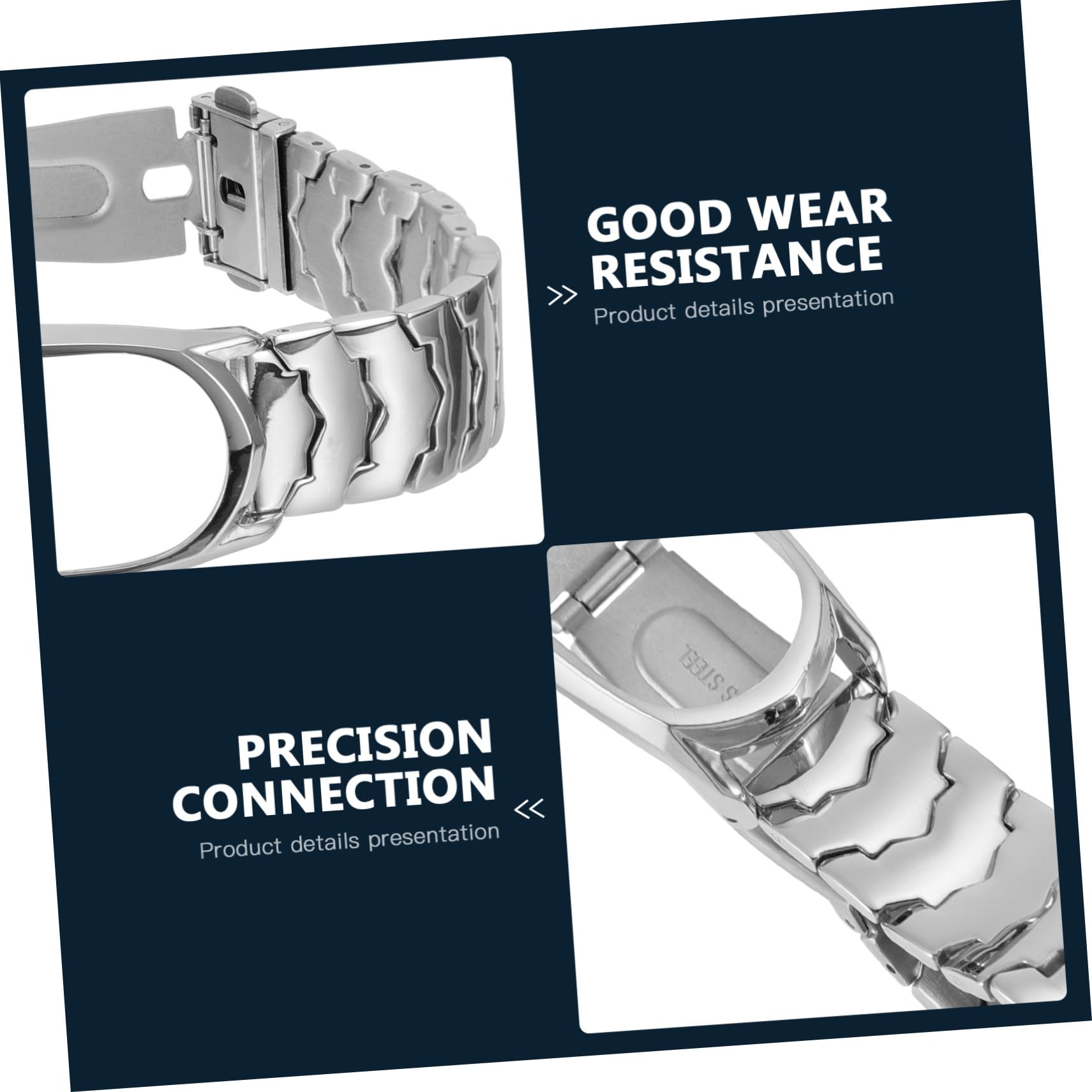 Hemobllo 2 Pièces Bracelet Montre Ceinture Reloj Inteligente Para Mujer Hommes Bracelets En Métal Accessoires De Gymnastique Pour Hommes Montre De Fitness Montres-Bracelets