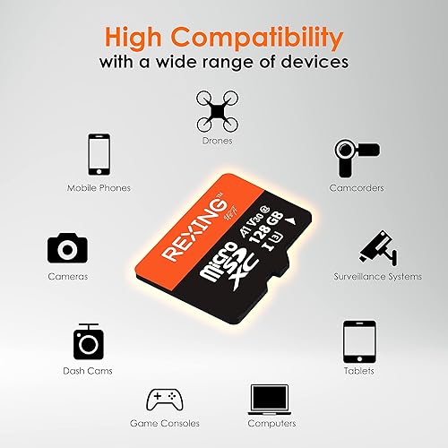 Miniatura 6 de microSDXC UHS-3 4K Full HD Video Tarjeta SD de monitoreo de transferencia de alta velocidad con adaptador para cámaras de salpicadero, sistema