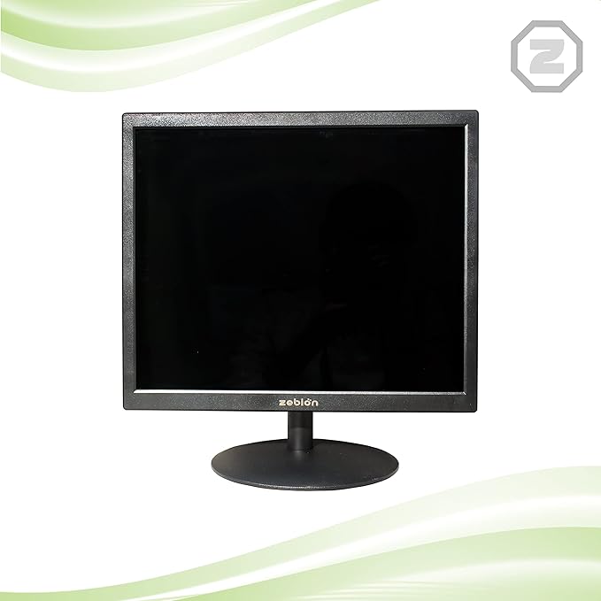 Zebion LED Monitor with 17 HD1 with Supporting HDMI& VGA Input, Glossy