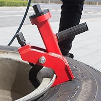 Vista 5 de BESTOOL Separador de Talón Neumático, Cambio de Neumáticos sin Esfuerzo para Automóviles, Camiones y Más (Rojo)