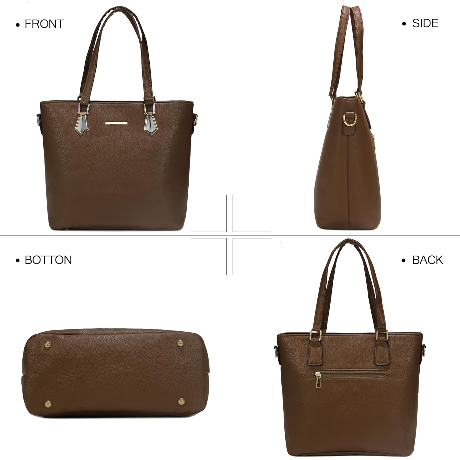 2E-youth Designer Purses and Handbags for Women Satchel Shoulder Bag Tote Top Handle Bag | Designer Purses, Handbags, Designer - Image 4