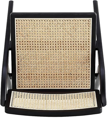 Miniatura 10 de Manhattan Comfort Lambinet - Silla plegable de mimbre de mimbre para exteriores, para comedor, patio, restaurante, bistró, cafetería y pub, juego de