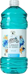 Collie Eliminador De Odores Para Cães E Gatos Ocean 2 Litros Azul