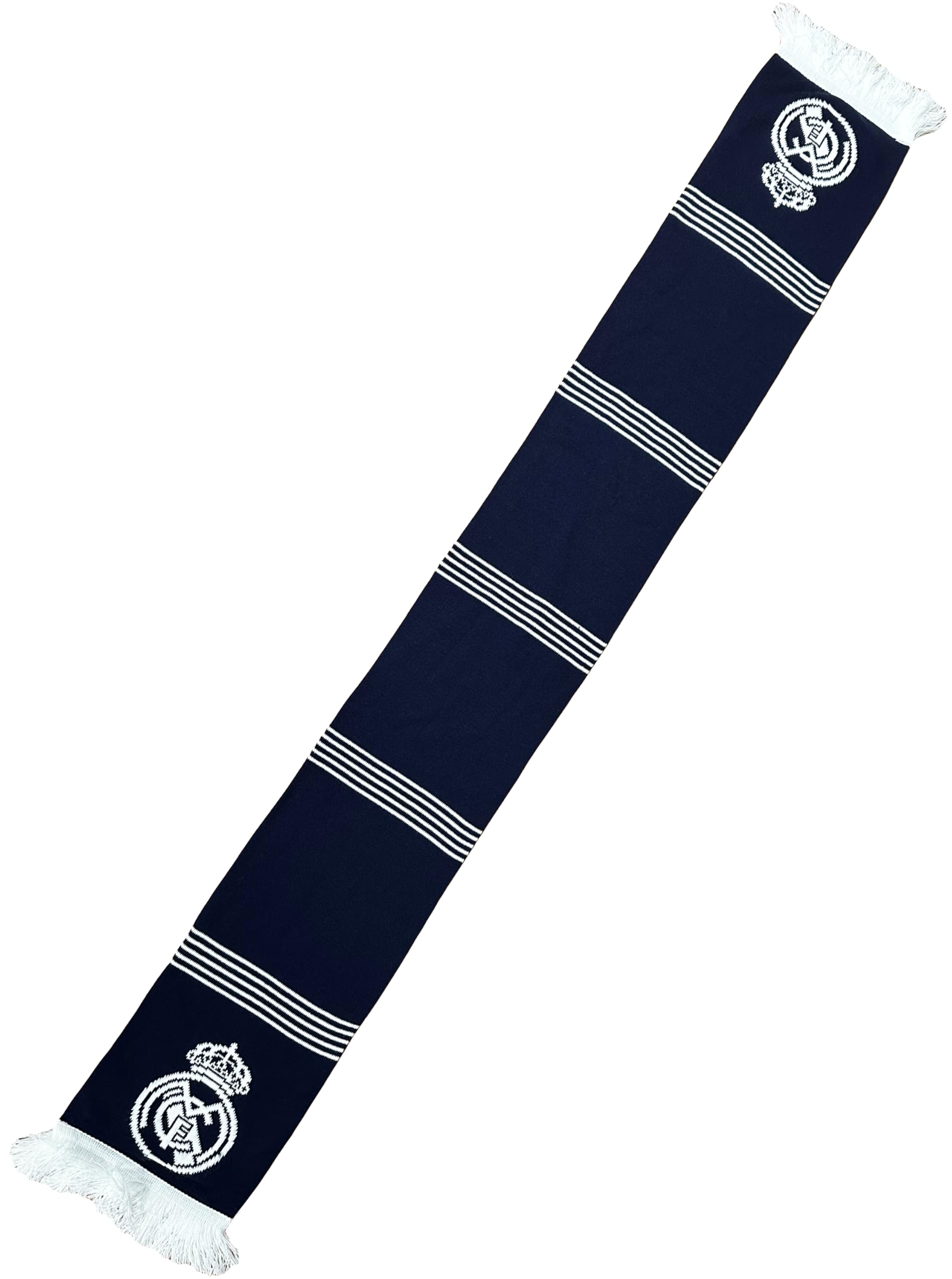 Real Madrid Prawdziwy szalik - oficjalna kolekcja 140 cm