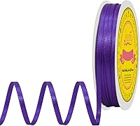 Vista 17 de Cinta de satén plateada de doble cara de 1-1/2 pulgadas x 50 yardas, cinta plateada de poliéster para envolver regalos, muy adecuada para bodas