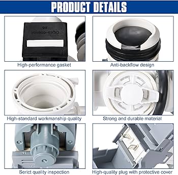 a-chan　1207 Amazon.com: ITULCYO DC97-20621A Washer Drain Pump Assembly（OEM