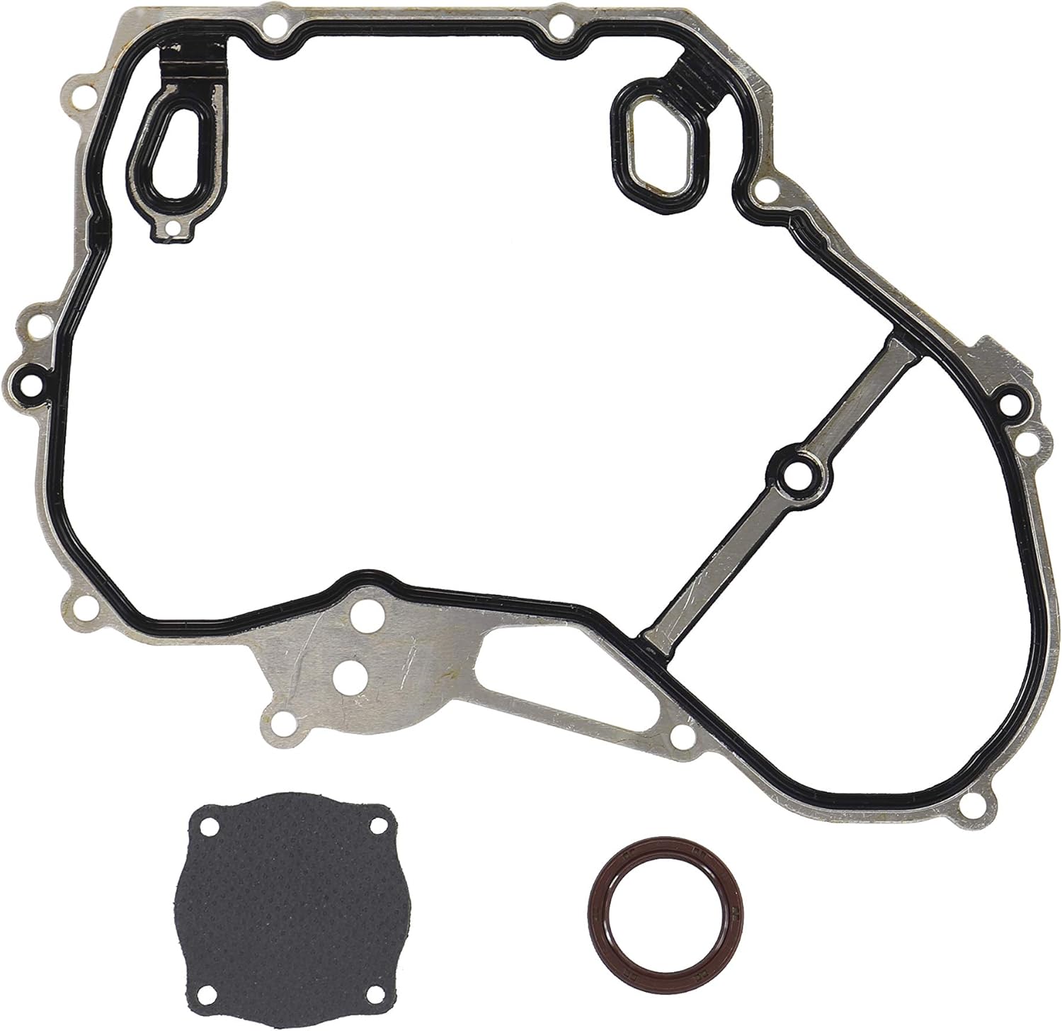 DNJ TC3197 Timing Cover Gasket Set For 06-17, Chevrolet, GMC, Saturn, Buick, Chevrolet, Pontiac, Cobalt, Equinox, Ion, Vue, Regal, Verano, HHR, 2.0L-2.4L, L4, DOHC, Naturally Aspirated, Turbocharged