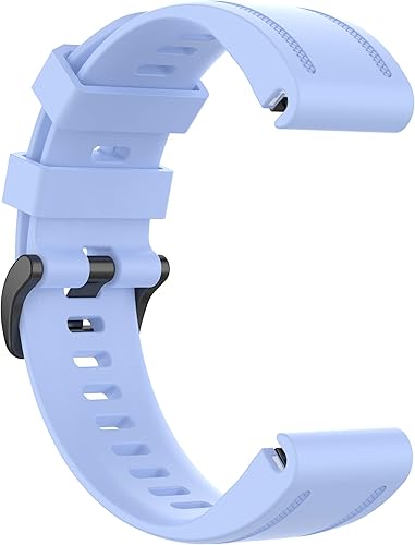 Vista 27 de Correas de reloj Garmin Fenix 6S Pro para mujeres y hombres, Fenix 5S Plus Band de 0.787 pulgadas (0.787 in), correas de repuesto de silicona