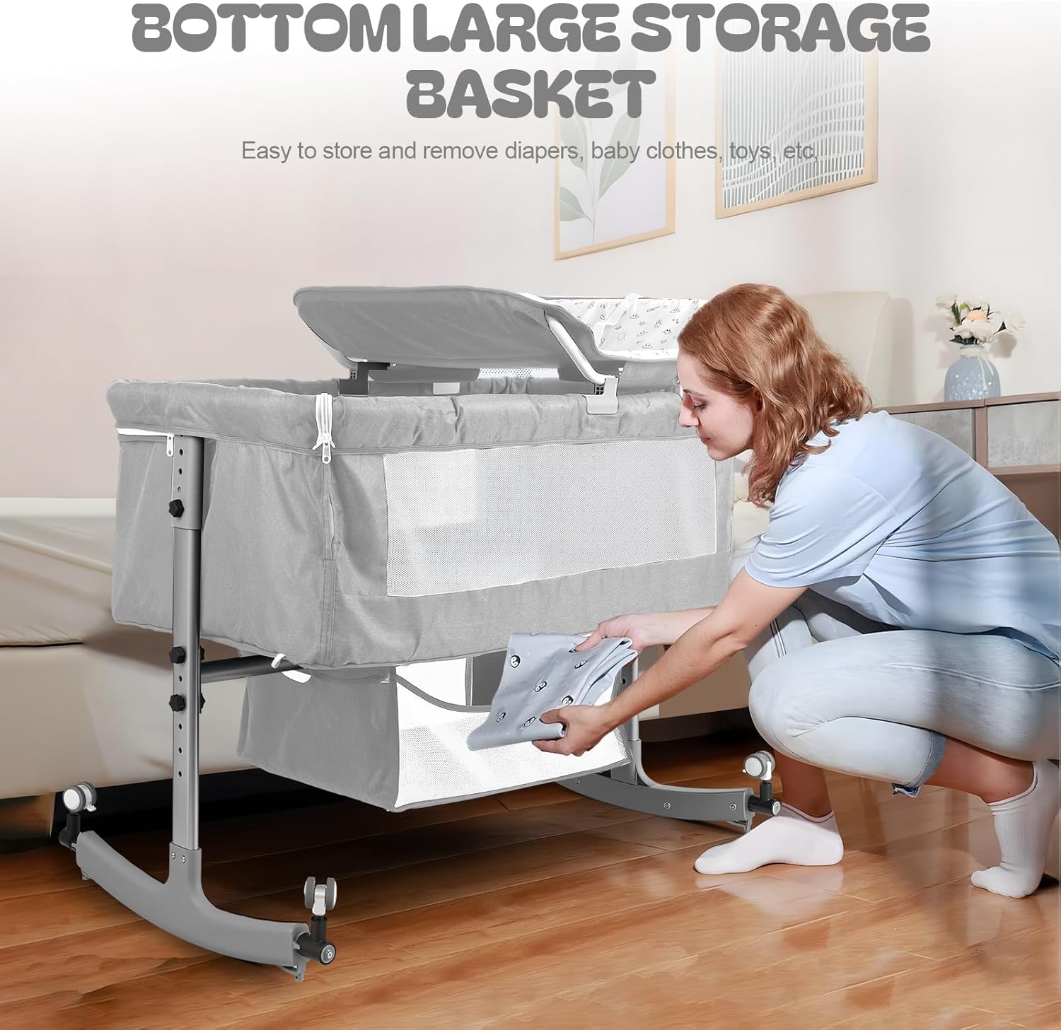 Over The Toilet Storage Cabinet with 2 Mesh Doors, 3-Tier Bathroom Organizer, No Drill Installation, Waterproof Metal Frame Storage Shelf, Freestanding Toilet Rack for Bathroom Organization (White) G