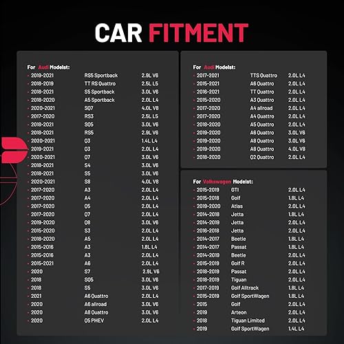Miniatura 2 de BDFHYK Paquete de 4 bobinas de encendido UF716 compatibles con Audi, compatible con Volkswagen 1.4L 1.8L 2.0L 2.5L 2.9L 3.0L 4.0L L4 L5 V6 V8