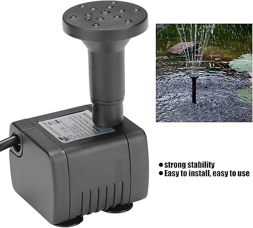 Miniatura 4 de Bomba de fuente solar, filtros circulares y cartucho de medios de filtro, filtros de piscina, bomba de agua solar para jardín, kit de panel solar,