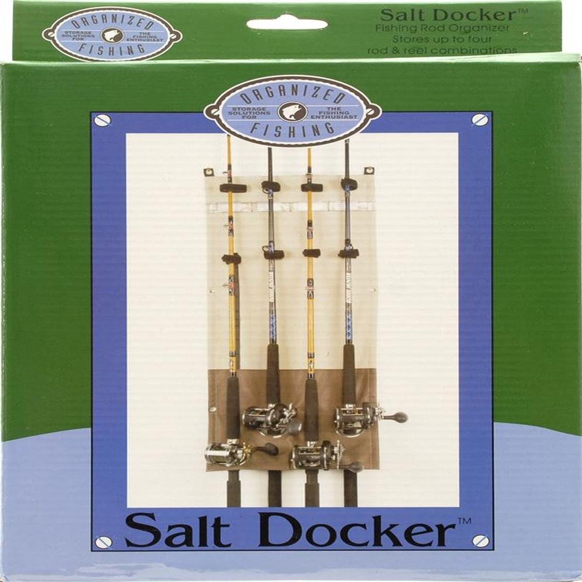 Organized Fishing Salt Docker 4Place Holder Fishing Equipment