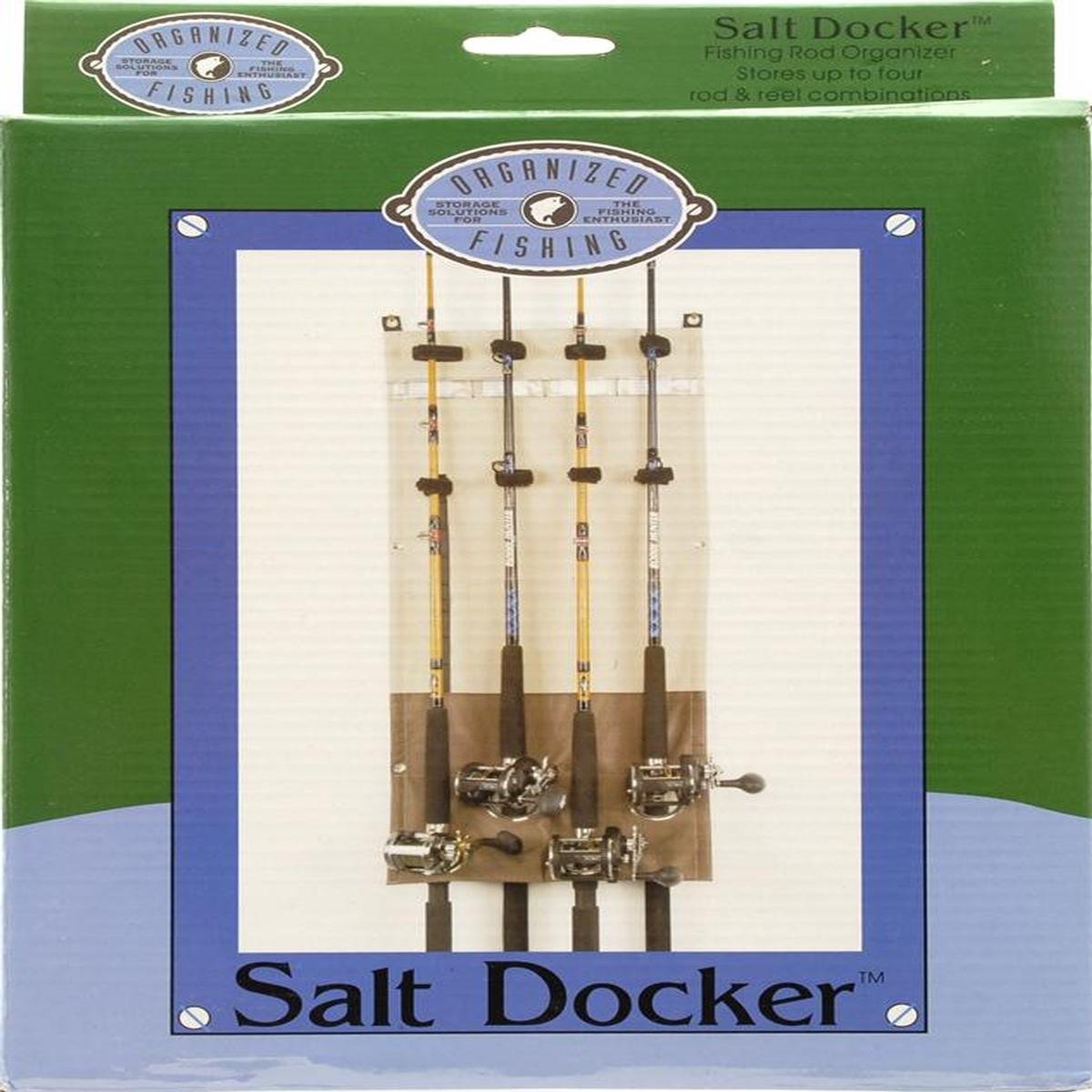 Organized Fishing Salt Docker 4Place Holder Fishing Equipment