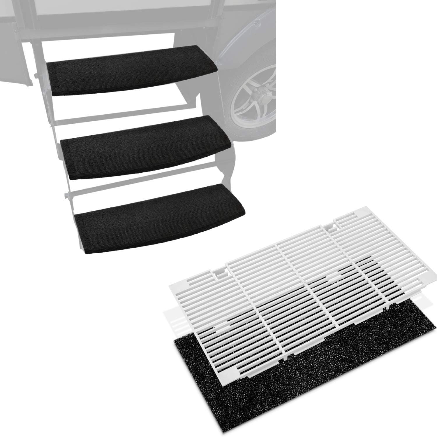 Bundle Kohree RV A/C Ducted Air Grille DuoTherm AC