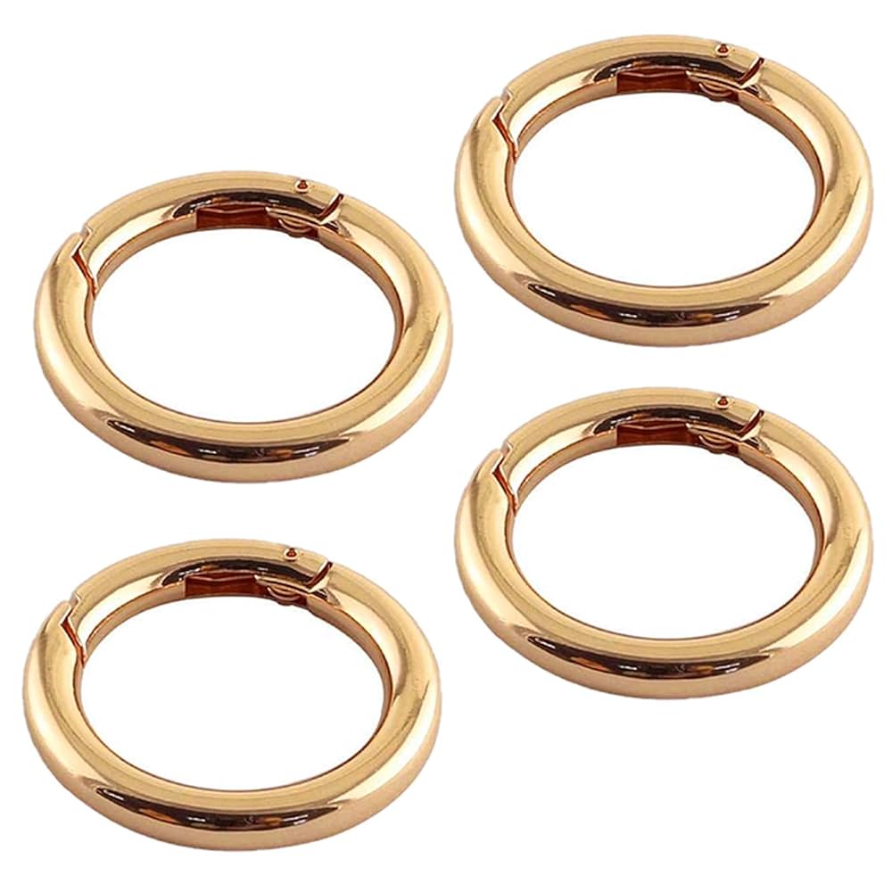 Amazon.com: 5/8 inch Spring O Ring Round Carabiner Snap Clip