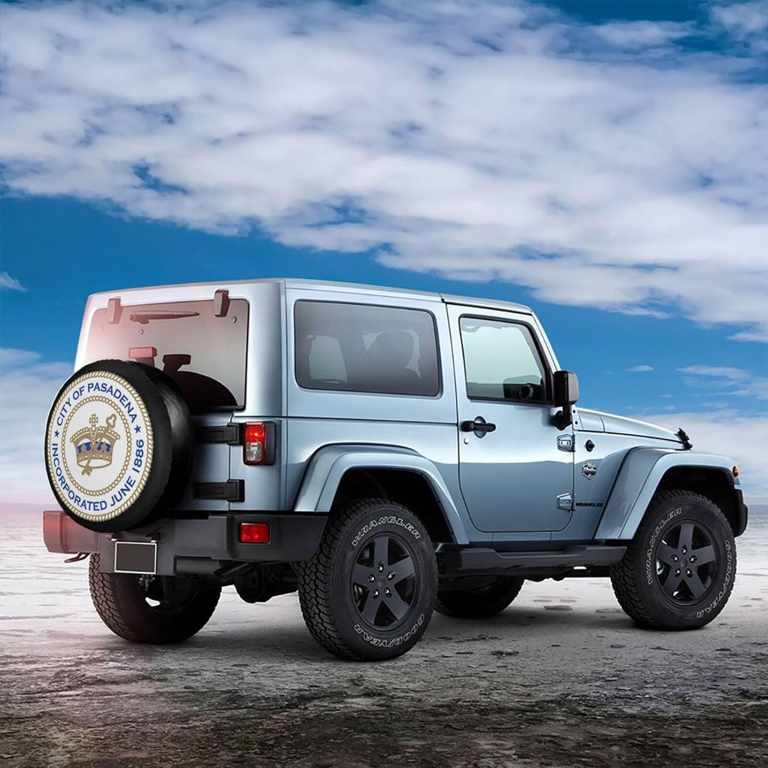 Pasadena Seal Spare Tire Cover. Waterproof UV-proof for off-road vehicles