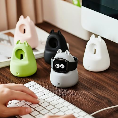 Miniatura 7 de Soporte de carga y exhibición para Apple Watch Series 4945444241401.496 in, iWatch Ultra8SE276SE54321, bonito soporte de estación de carga de