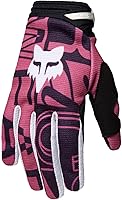 Fox Racing Youth Girls 180 Motocross Dirt Bike Gloves - Secure Fit, Breathable Clarino Palm, Touchscreen Compatible