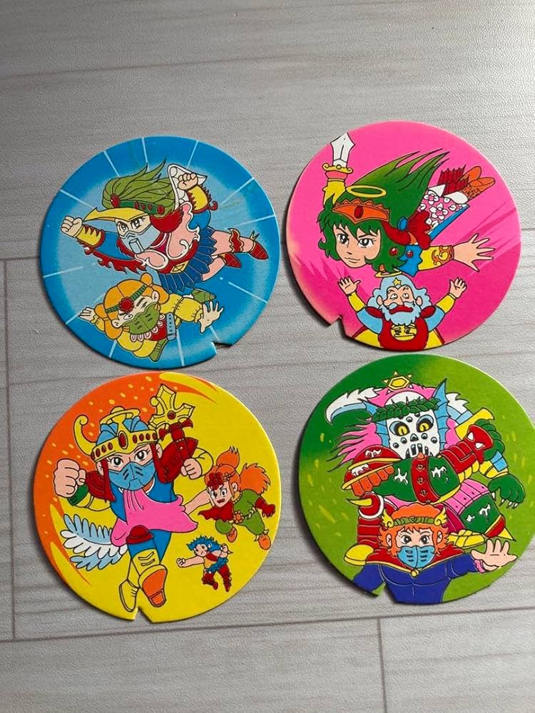 ビックリマンシール　4枚セット UVカット ビックリマンシール A5 リフィルセット メガパック