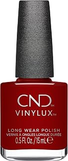 CND Vinylux Longwear Red Nail Polish, Gel-like Shine & Chip Resistant Color, 0.5 Fl Oz