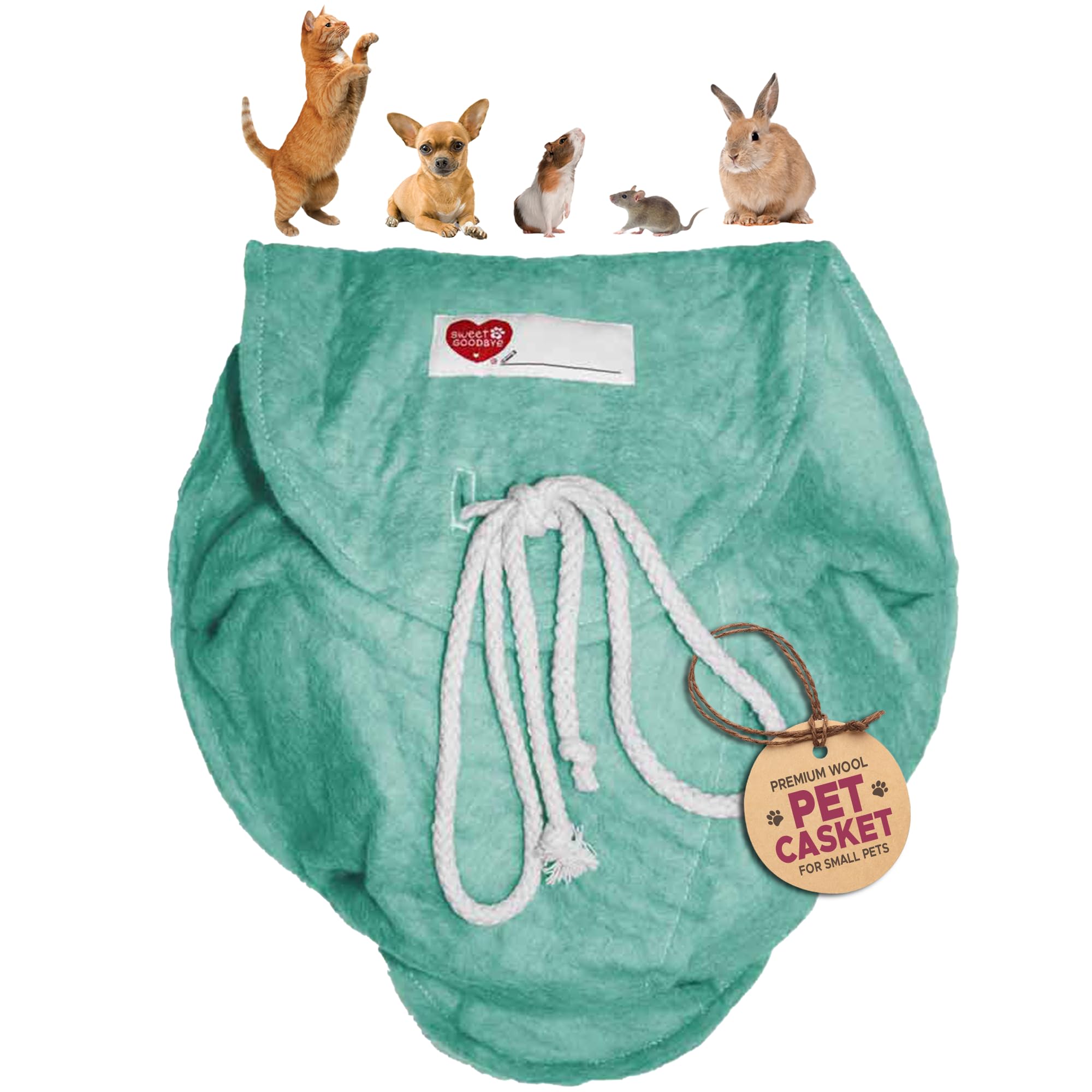 Sac Transport Chat Coffin Box Pet Burial Bag Dog/Cat Casket For