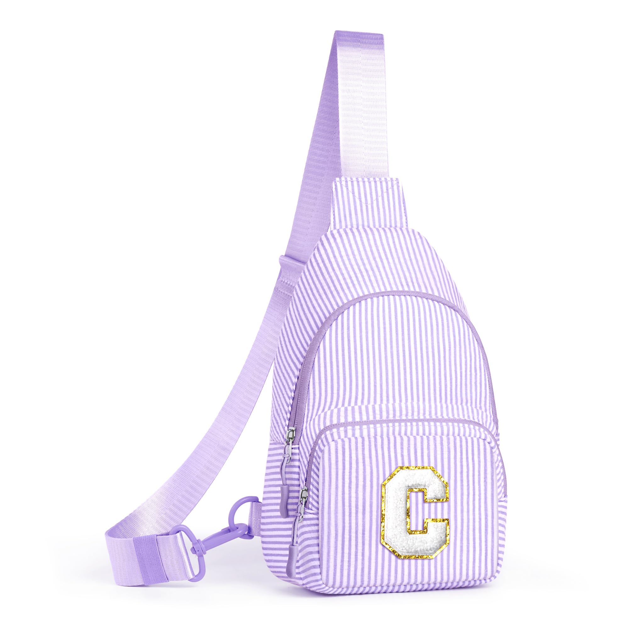 YOOLIFE Personalized Gifts For Teenage Girls Initial Sling Bag Gift for Women Teen Girls Birthday Gift for 11 12 13 14 15 16 Years Old Teen Girl Gifts