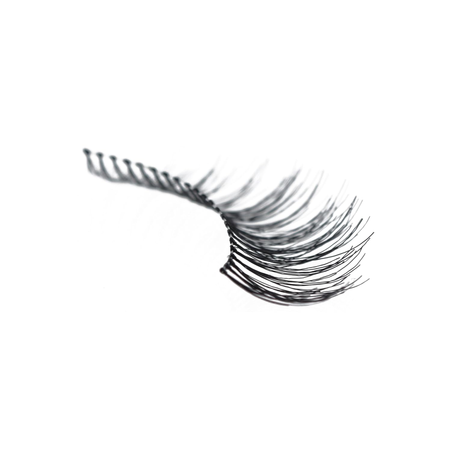Amorus 12 Pairs Multipack #747M False Eyelashes Dozen Set 100% Natural Hair Black Handmade Comfortable Reusable Fake Lashes Pack