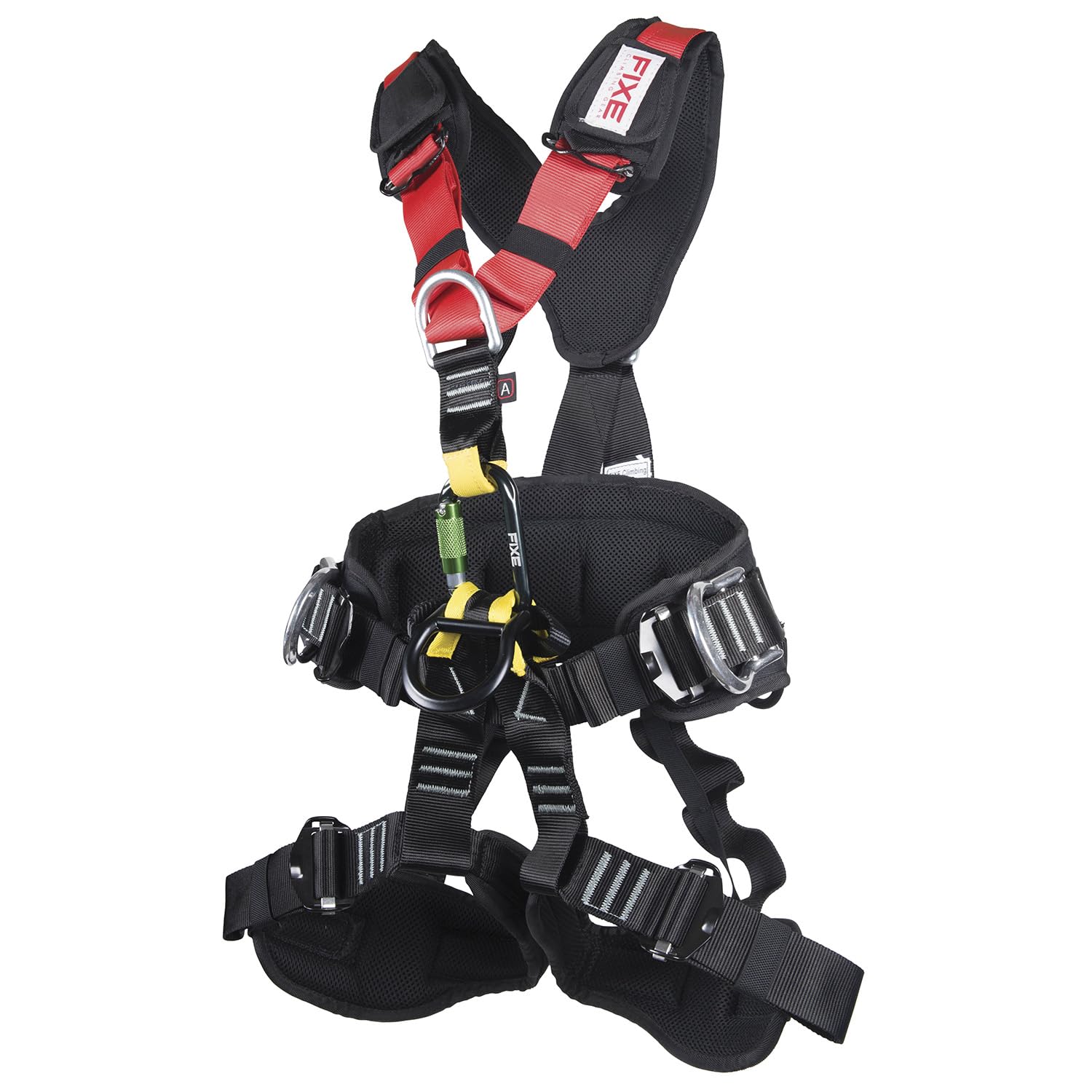 FIXE - Arnés integral CHALLENGER S/M - Arnés Seguridad Trabajos en Altura - Hombre y Mujer - Diseñado para sujeción, anticaídas y suspensión.