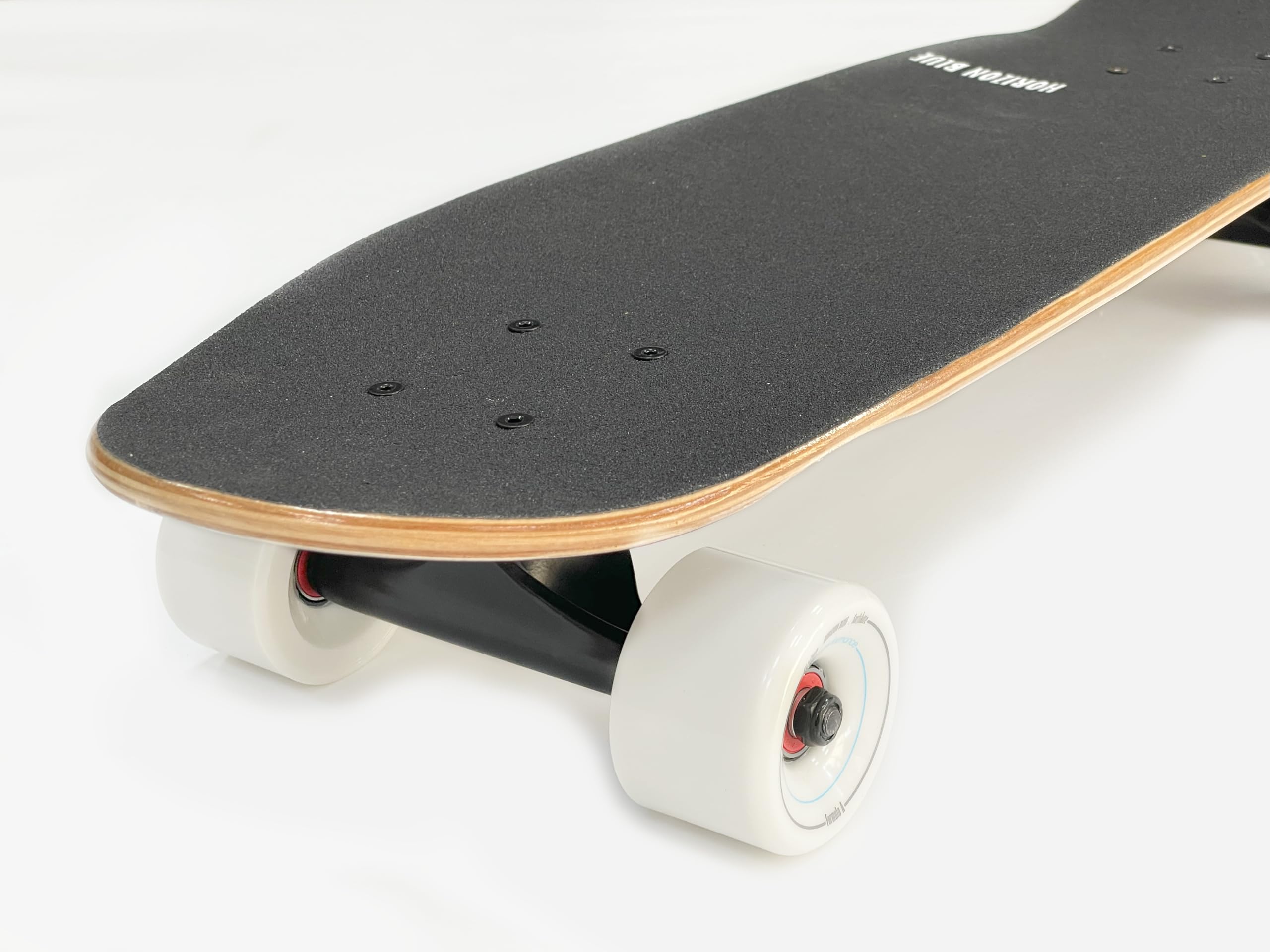 HORIZON BLUE Dinghy Classic Cruiser Skateboard complet – 72,4 cm léger / roues souples de 63 mm et planche en érable