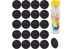 20 Pack Silicone Tumbler Bottoms: Keep Your Drinkware Skid-Free